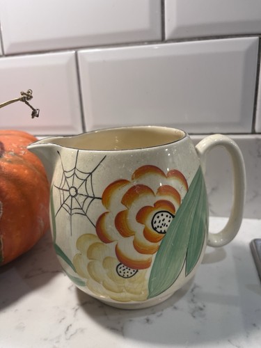 Wadeheath pottery vintage jug - wadeheath,