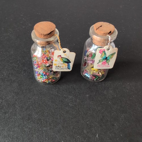 Miniature glass bottles with - miniature,