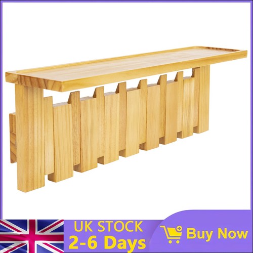 Solid wooden wall mounted coat - wall,