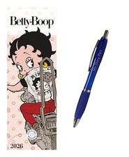 Betty Boop Slim Calendar 2026