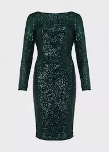 Hobbs sawyer sequin shift - hobbs,