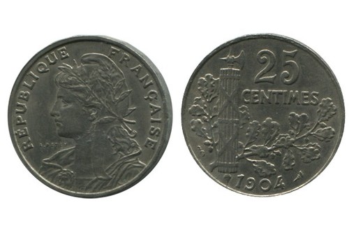 Centimes patey second type - 25,