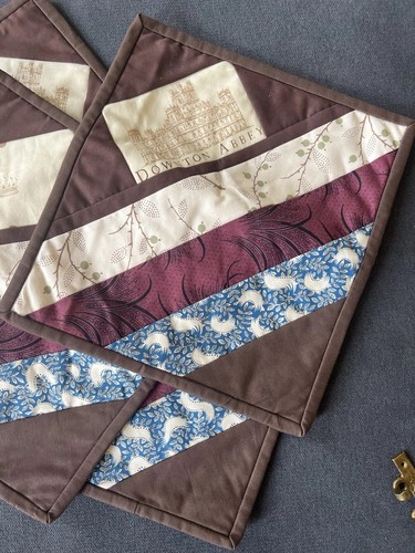 Quilted placemats - placemats, x4