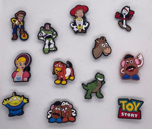 Toy story croc charms - story,