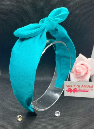 Turquoise hairband alice - turquoise,