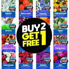 Flower Seeds UK Grow Your Own Outdoor Plants Borders | Over 85 varieties