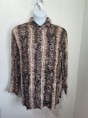 Brown satin python - brown,