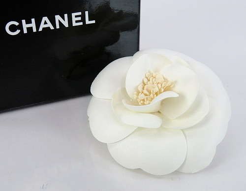 Authentic chanel white fabric - authentic,