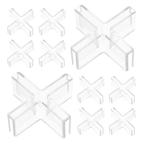 Pcs glass shelf - 10, clamp