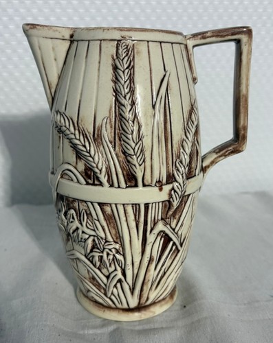 Vtg artisan ceramic pitcher - vtg,