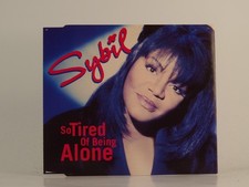 SYBIL SO TIRED OF BEING ALONE (H1) 6 Track Promo CD Single including Picture Sle