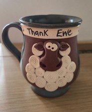 Thank Ewe Mug with decorative
