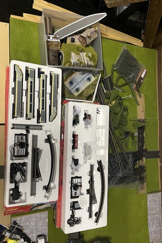 Hornby train sets eurostar and - train,