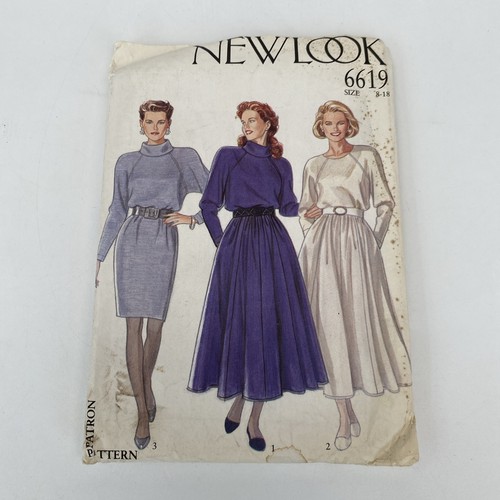 New look 6619 sewing pattern - look,