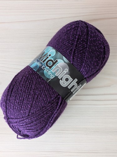 100g midnight glitter dk - x1,