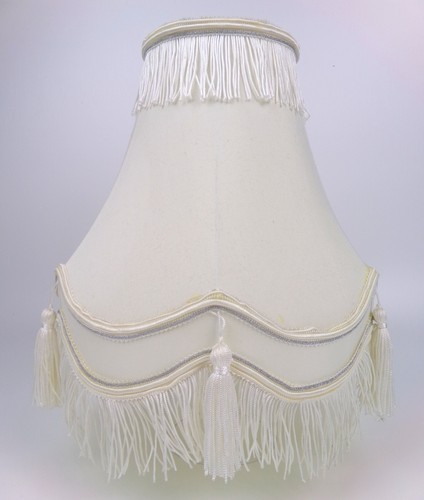 Vintage lamp shade tassels - lamp,