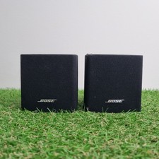 2 X BOSE Single Cube Acoustimass / Lifestyle Speakers BLACK