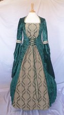 Green Medieval Dress, Pagan