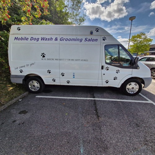 Dog grooming van - ford, transit