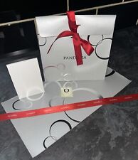 Genuine Pandora Pop Up Charm Box Gift Bag Wrapping Paper Sticker Ribbon New