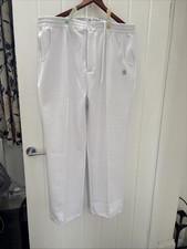 Taylor Bowls Trousers .. White