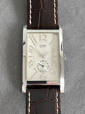 GUESS Stainless Steel Tank Style Quartz Watch. 