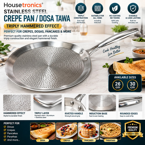 Stainless steel hammered - steel,
