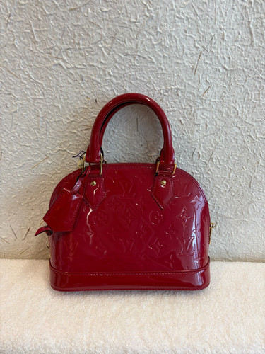 Louis vuitton alma dark - alma, red