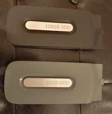 Microsoft Xbox 360 Hard Drives x 2 (120GB + 60GB)