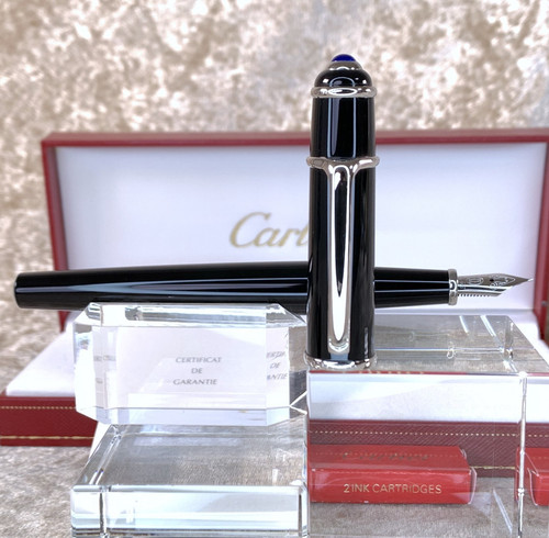 Cartier fountain pen diabolo - cartier,