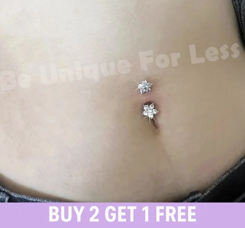 Navel belly button - button, bar