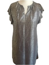 KALIKO size 14 Silver & Brown