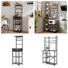 3/6Tier Kitchen Bakers Rack