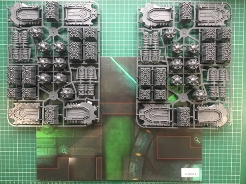 Necron terrain board pariah - necron, &