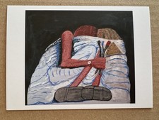 Philip Guston Couple in bed Postcard A6 Tate Modern Official Art