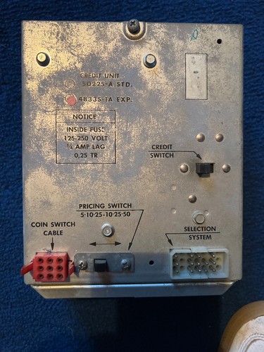 Rockola credit unit - 48335, 1a