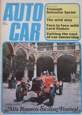 Autocar 26 July 1973 featuring