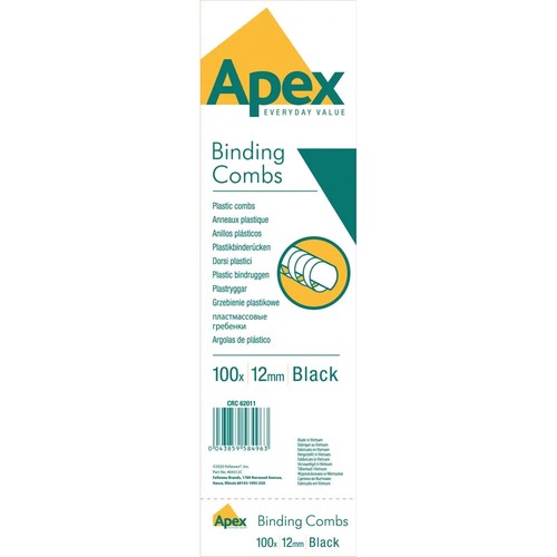 Fellowes apex plastic binding - apex,