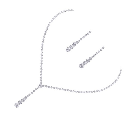 Bridal necklace set wedding - bridal,