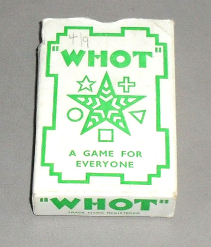 Whot card game waddingtons - whot,