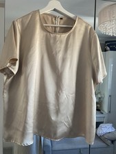 Ladies Gold/champagne Satin