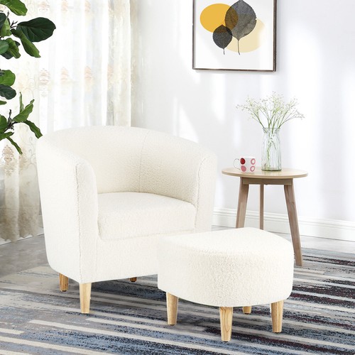 Modern accent chair ottoman - accent, &
