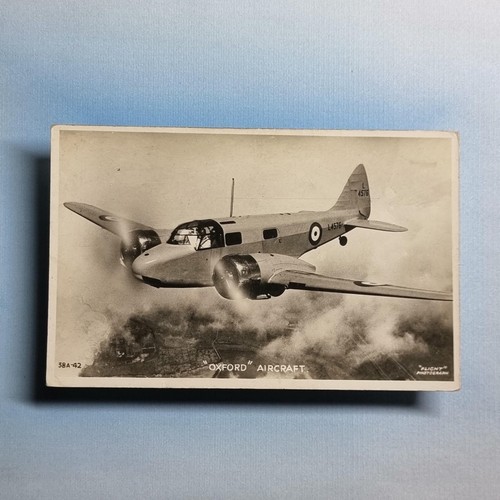 Ww2 military aircraft postcard - military,