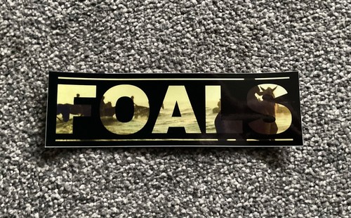 Foals album stickers emblems - /,