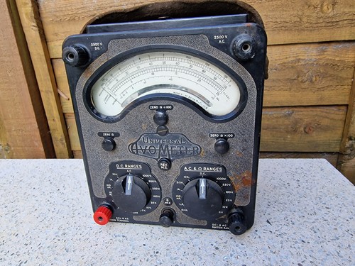 Vintage avometer model mk2 - vintage,