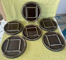 6 Vintage Rosenthal - Series Bread Time - Fondue Plates