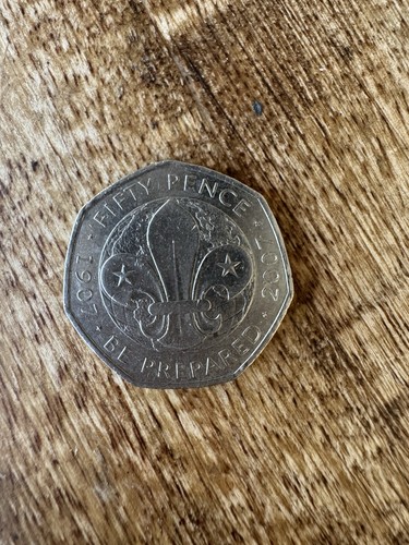 2007 50p girlguiding - 50p,