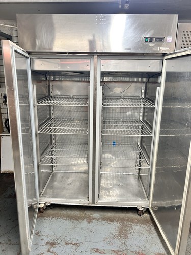 Upright double door commercial - double,