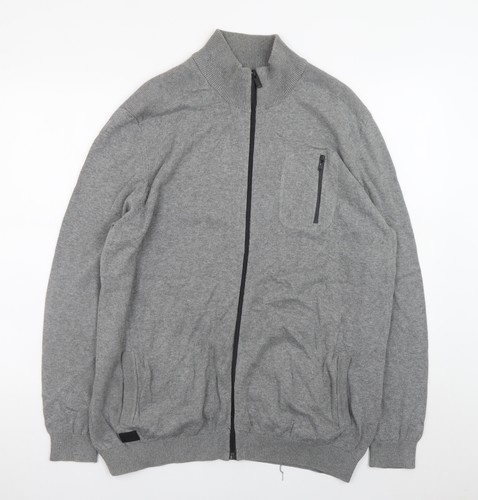 Dissident men grey full zip - men's,