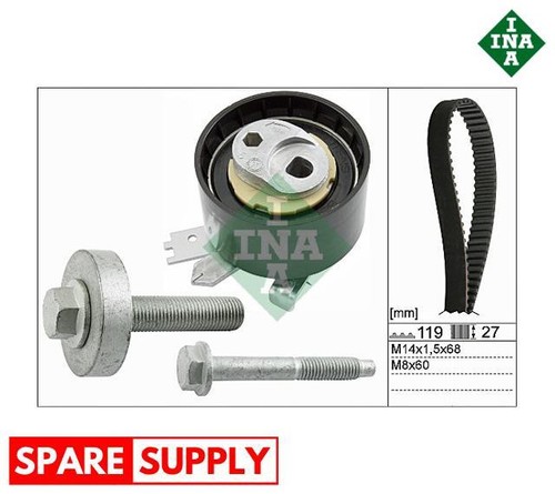Timing belt set for - belt, renault